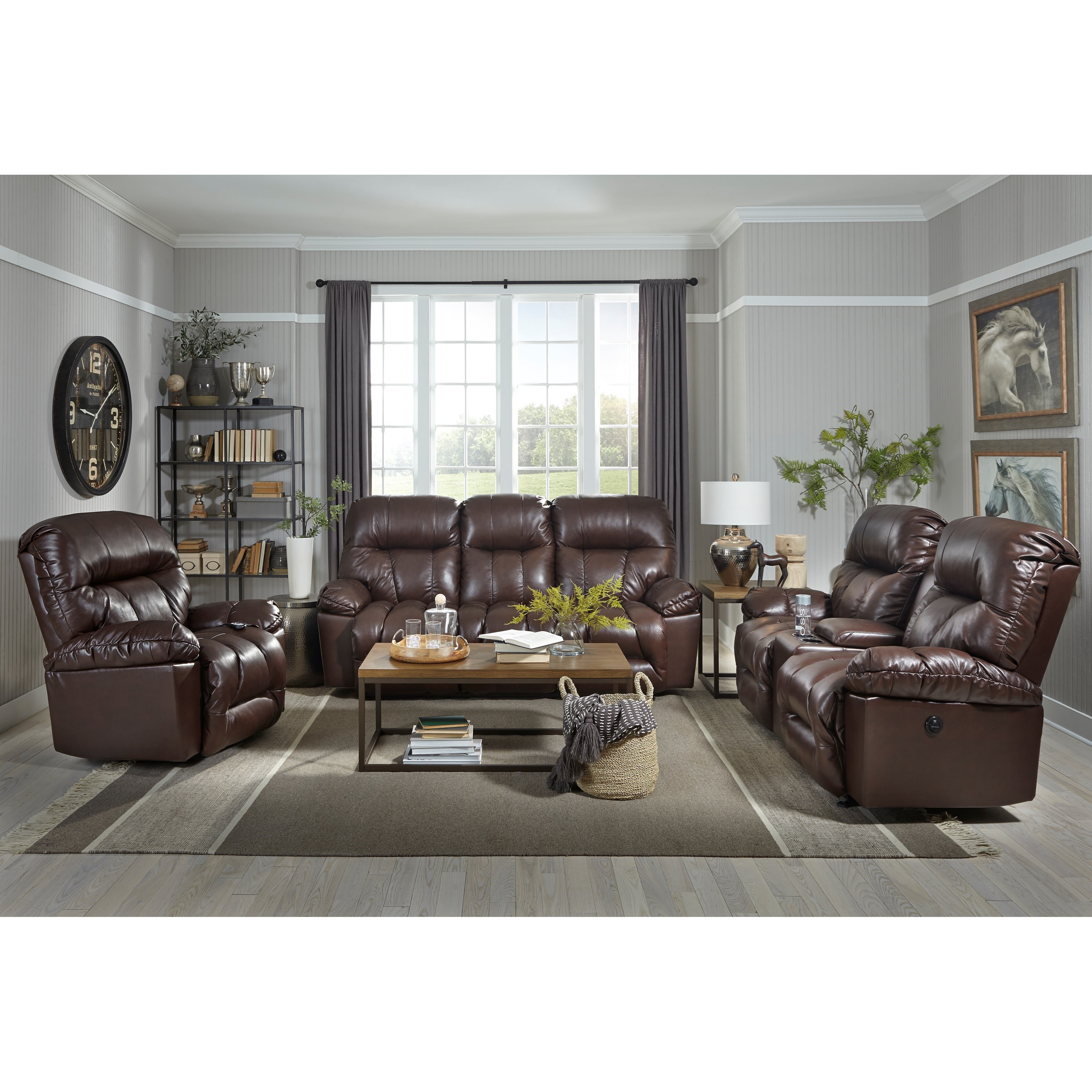 Best Home Furnishings Retreat S800 Living Room Group 3 Reclining Living